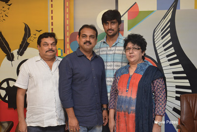 Koratala Siva With B. A. Raju and Jaya about Vishakam